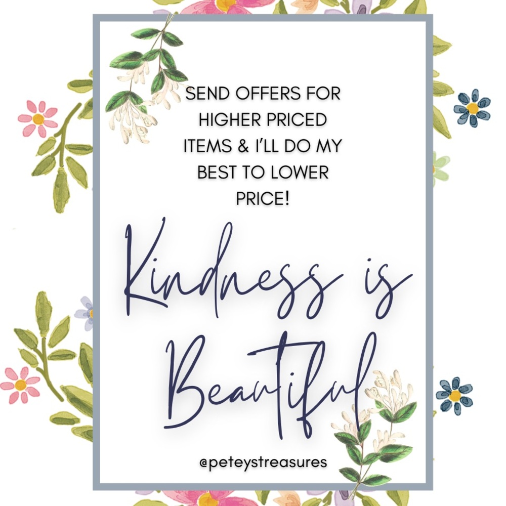 Send offers if you’re interested in something! Thank you 🙏🏻💕